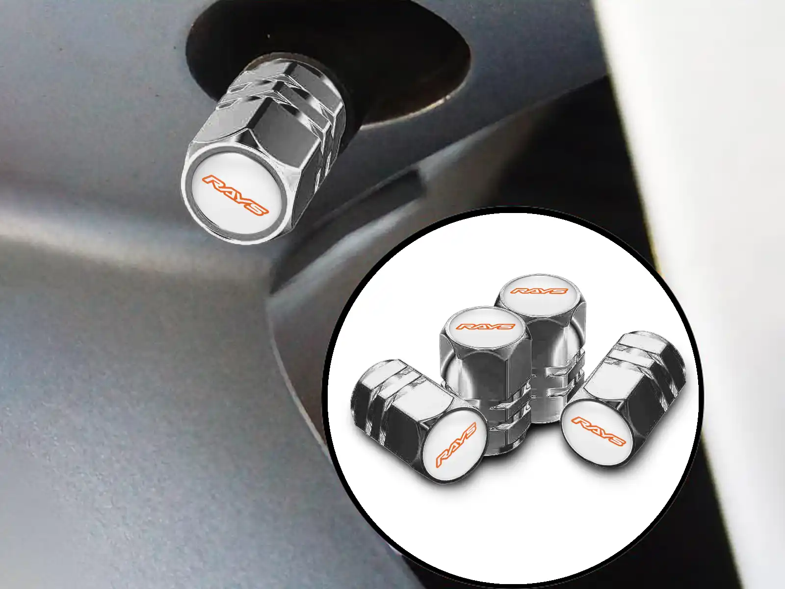 Rays Protections Valve Pneus SUV Style Haut de Gamme